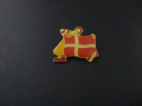 McDonalds Denemarken ( Denmark) met vlag